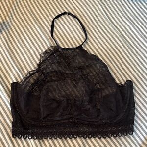 victorias secret lacey high neck bralette!!